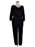 NY&C Solid Black Jumpsuit Size XL - photo 1