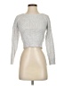 Jessica Simpson Solid Gray Silver Pullover Sweater Size S - photo 1