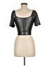 Love J Metallic Silver Tube Top Size M - photo 2