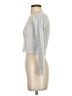 Jessica Simpson Solid Gray Silver Pullover Sweater Size S - photo 5
