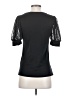 Leani Black Short Sleeve Top Size XS - photo 2