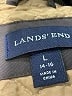 Lands' End 100% Nylon Black Coat Size 14 - 16 - photo 6
