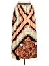 Unbranded Print Orange Casual Skirt Size L (estimated) - photo 1