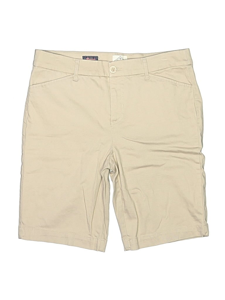 Pre-owned St. John's Bay Khaki Shorts In Brown