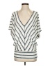 Max Studio Ivory Short Sleeve Blouse Size S - photo 1