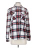 Sage Collective 100% Polyester Plaid White Fleece Size S - photo 1