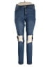 Old Navy Hearts Blue Jeans Size 14 - photo 1