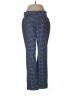 Lands' End Checkered-gingham Blue Dress Pants Size M - photo 1