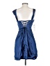 Unbranded 100% Polyester Blue Cocktail Dress Size 0 - photo 2