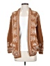 Lands' End 100% Cotton Brown Cardigan Size XS - photo 1