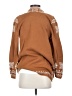 Lands' End 100% Cotton Brown Cardigan Size XS - photo 2