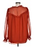 Torrid 100% Polyester Red Long Sleeve Blouse Size Lg Plus (0) - photo 2