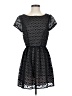 Trixxi 100% Polyester Argyle Black Casual Dress Size 3 - photo 1