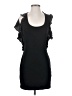 Wink Solid Black Cocktail Dress Size S - photo 1