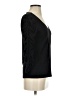 Elie Tahari Black Long Sleeve Top Size S - photo 4