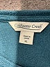 Coldwater Creek Teal 3/4 Sleeve Top Size XL - photo 7