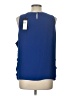 BCBGMAXAZRIA 100% Polyester Blue Sleeveless Blouse Size L - photo 2