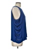 BCBGMAXAZRIA 100% Polyester Blue Sleeveless Blouse Size L - photo 4