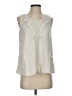 Cal Style Ivory Sleeveless Blouse Size S - photo 1