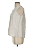 Cal Style Ivory Sleeveless Blouse Size S - photo 5