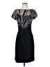 David Meister 100% Polyester Black Cocktail Dress Size 4 - photo 1