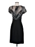 David Meister 100% Polyester Black Cocktail Dress Size 4 - photo 2