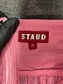 STAUD 100% Cotton Pink Sleeveless Blouse Size 14 - photo 7