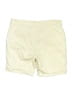 Gap Solid Yellow Khaki Shorts Size 16 - photo 2