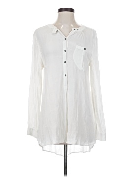 Free People Long Sleeve Button Down Shirt