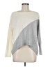 Alice + Olivia Color Block Gray Wool Pullover Sweater Size M - photo 1