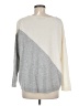Alice + Olivia Color Block Gray Wool Pullover Sweater Size M - photo 2