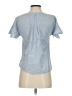 Madewell 100% Cotton Blue Short Sleeve Blouse Size XXS - photo 2