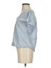 Madewell 100% Cotton Blue Short Sleeve Blouse Size XXS - photo 5