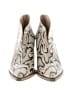 Vince Camuto Animal Print Ivory Brown Ankle Boots Size 8 - photo 2