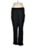 Rafaella Solid Black Dress Pants Size 1X - photo 1
