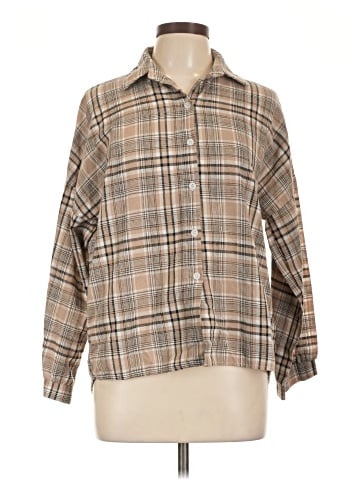 Classic Fashions 3/4 Sleeve Button-Down Shirt (view 1)