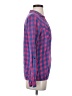 Bershka Plaid Pink Long Sleeve Blouse Size S - photo 4