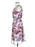 CAbi 100% Polyester Print Blue Cocktail Dress Size XS - photo 5