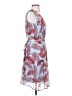 CAbi 100% Polyester Print Blue Cocktail Dress Size XS - photo 4