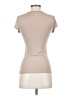 Express Tan Short Sleeve Turtleneck Size XS - photo 2