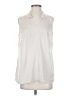 CAbi White Sleeveless Button-Down Shirt Size S - photo 1
