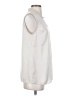 CAbi White Sleeveless Button-Down Shirt Size S - photo 4