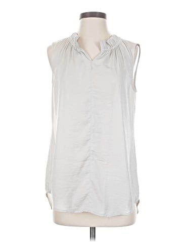 CAbi Sleeveless Button-Down Shirt (view 1)