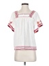 Madewell White Short Sleeve Blouse Size XXS - photo 1