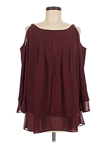 Hot In Hollywood 3/4 Sleeve Blouse (view 1)