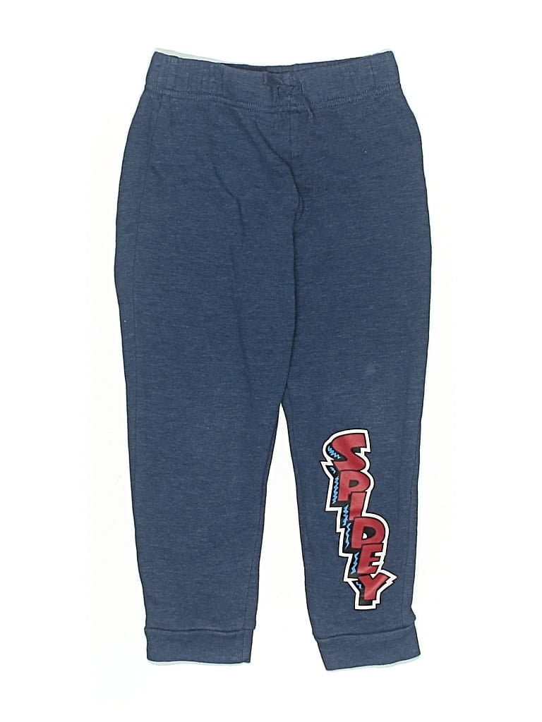 Pre-owned Marvel Kids' Casual Pants In Blue