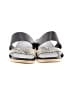 Franco Sarto Silver Black Sandals Size 8 - photo 2