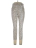 Hue Animal Print Silver Jeggings Size L - photo 1