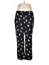 Talbots Print Black Casual Pants Size 16 - photo 1