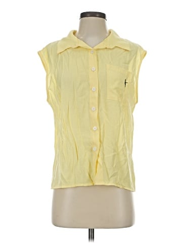 Unbranded Sleeveless Button-Down Shirt (view 1)